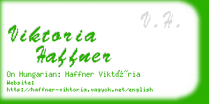 viktoria haffner business card